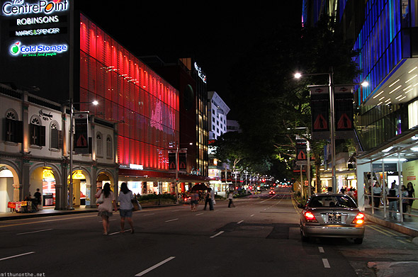 Orchard Road Singapore at Night, Orchard Road is a 2.2 kilo…