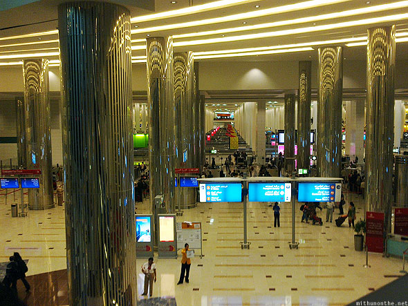 Dubai Airport Terminal 3 Map. Flying to Dubai, shopping,
