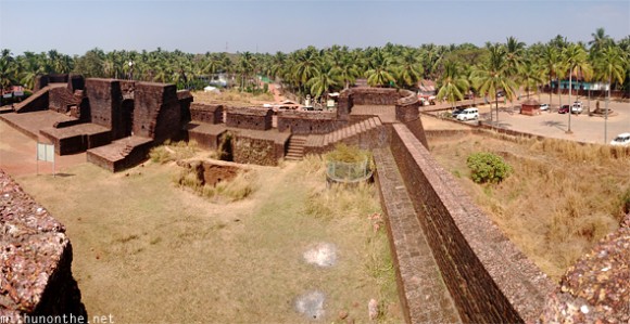 Bekal fort panorama Kerala