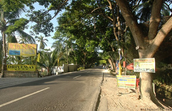 Oslob dive center main road Cebu