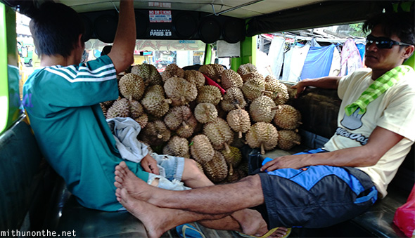 Durian jeepney Davao Philippines