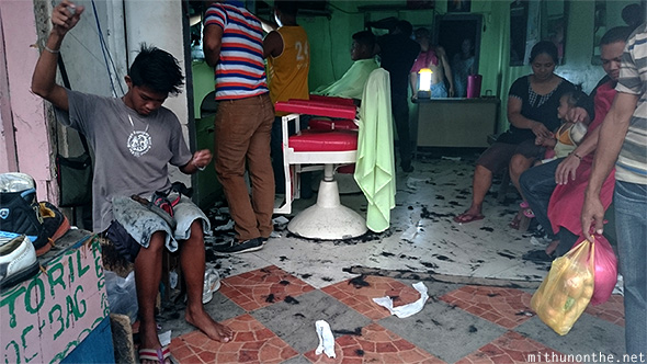 Toril barbershop shoe repair Davao
