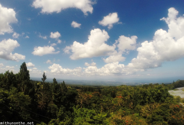 View from Sky Cycle Davao Philippines