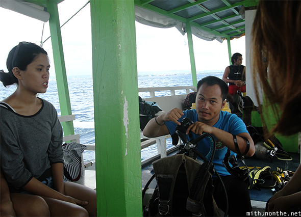 Scuba dive instructor Davao Philippines