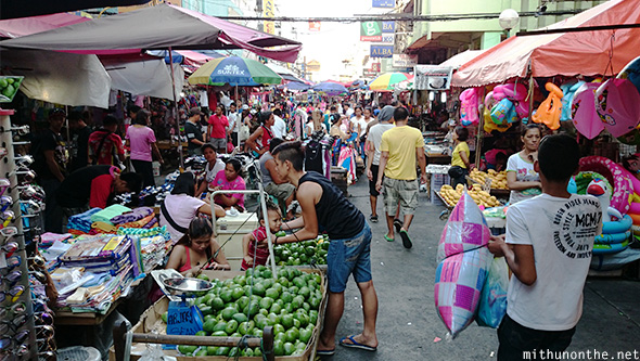 Carriedo market Manila Philippines