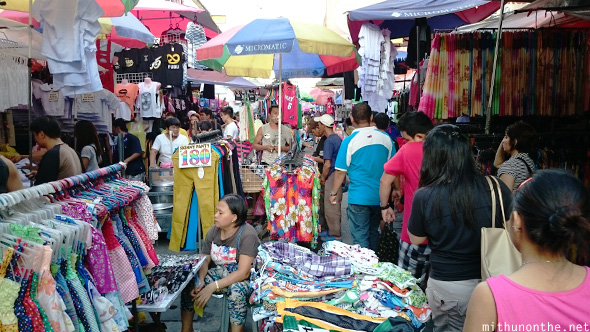 Carriedo street market clothes Manila