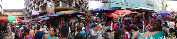 Carriedo street market Manila