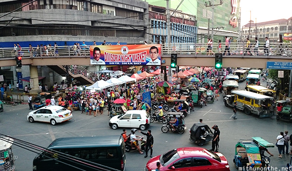 Divisoria Night Market entrance Manila