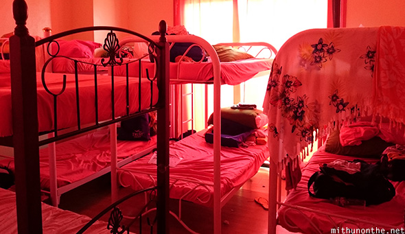 Dorm bedrooms Pink Manila hostel