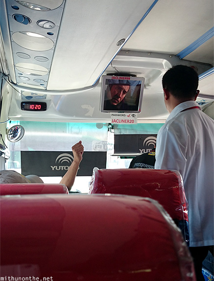 Jacliner bus movie Manila