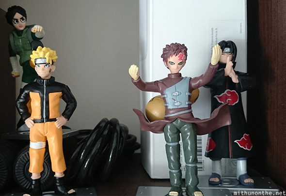 Naruto figurines Sasuke model
