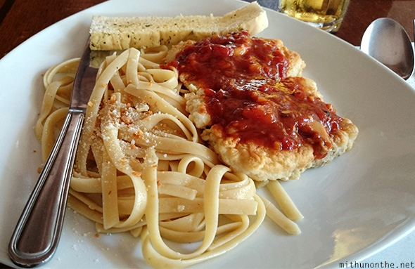 Pasta fish fillet Spaghetti House