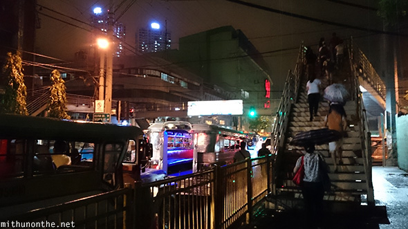 Pedestrian bridge Divisoria Manila