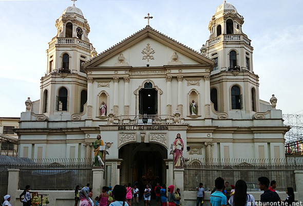 Quiapo church Carriedo Manila Philippines