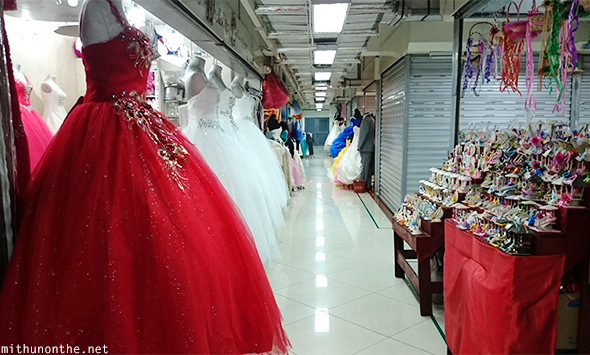 Wedding dresses floor 168 Mall Manila