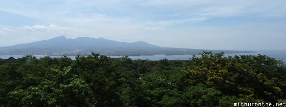 Bataan island from Corregidor