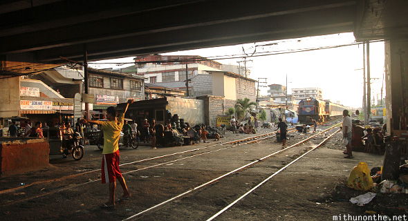 Blumentritt railway intersection Manila