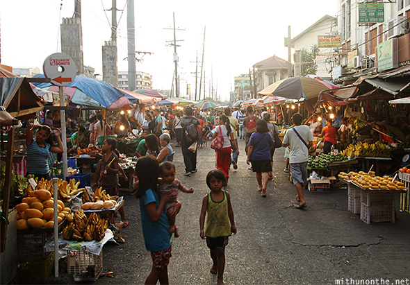 Blumentritt street market Manila Philippines