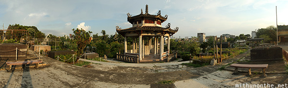 Chinese cemetery panorama Manila