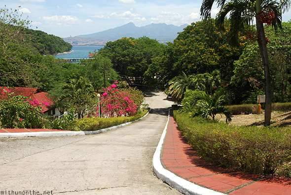 Corregidor inn uphill