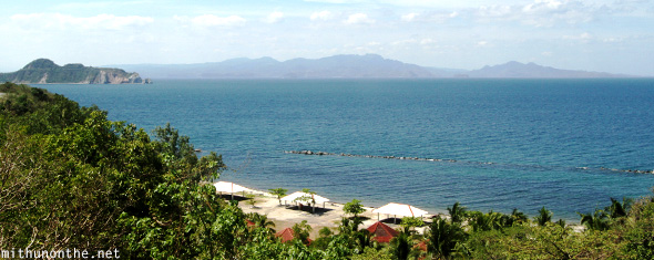 Corregidor island beach Bataan view Philippines
