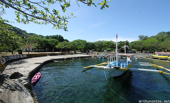 Corregidor island docks Philippines