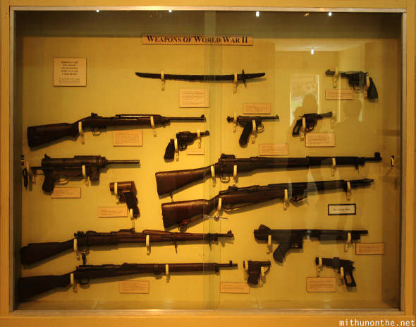 Guns WW2 Corregidor island museum