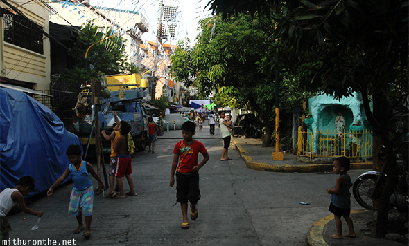 Kids barangay Manila Philippines