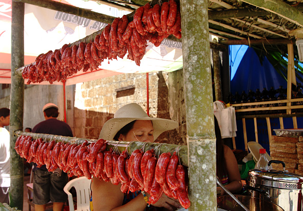 Longganisang Lucban sausages Pahiyas festival