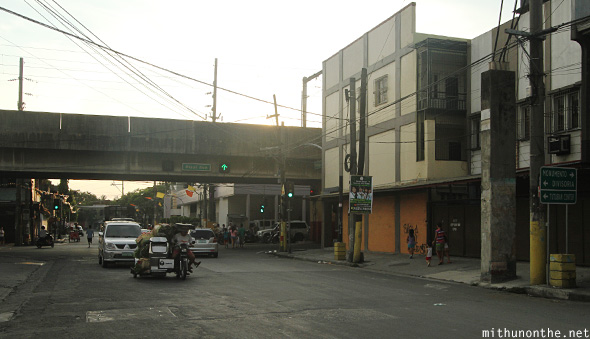Manila traffic signal road