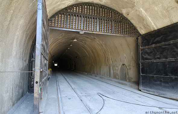Malinta tunnel gates Corregidor island