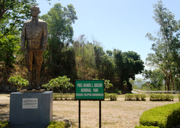 Manuel Quezon Memorial Park Corregidor island