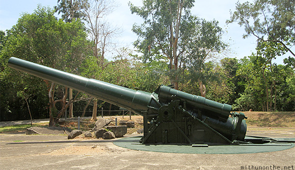 Massive mortar cannon Corregidor island