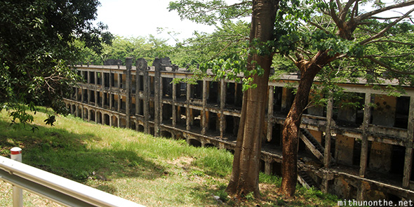 Middleside barracks American Corregidor island