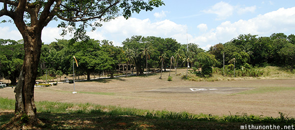 Open grounds Corregidor island