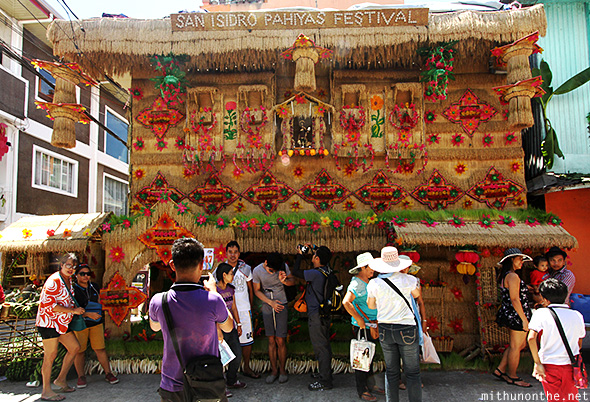 San Isidro Pahiyas festival house decoration