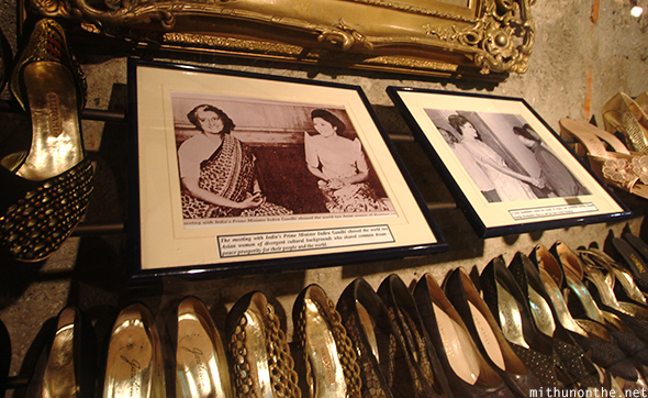 Marikina shoe museum Imelda Indira Gandhi
