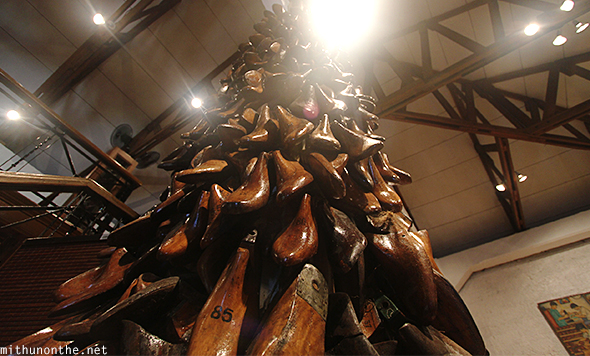 Wooden cobbler moulds Marikina museum