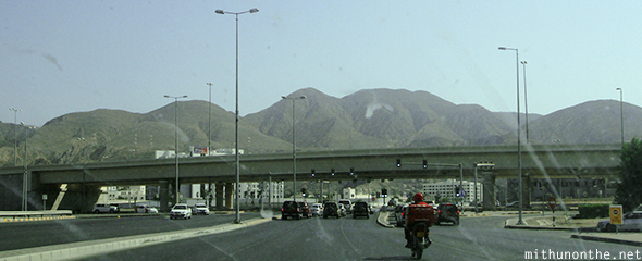 Hills Muscat road Oman