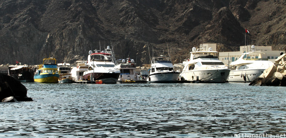 Marina boats Oman