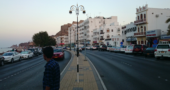 Marina road Muscat Oman