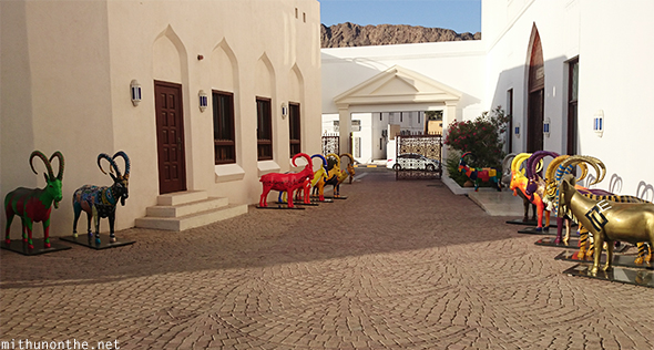 Muscat museum ibix art Oman