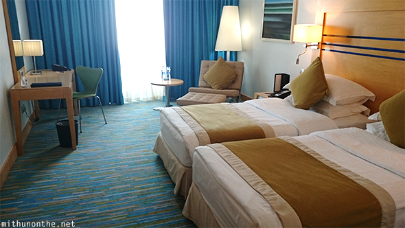 Radisson Blu hotel room Muscat Oman