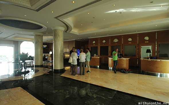 Radisson Blu lobby Muscat Oman