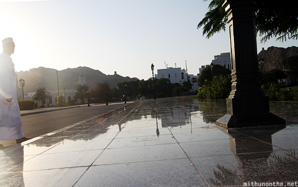 Royal Palace marble pavements Oman