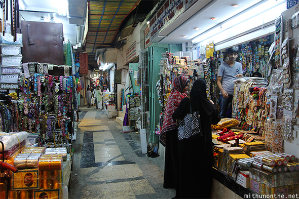 Shops Mutrah souq Muscat Oman