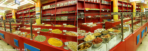 Sweet nut shop Mutrah souq