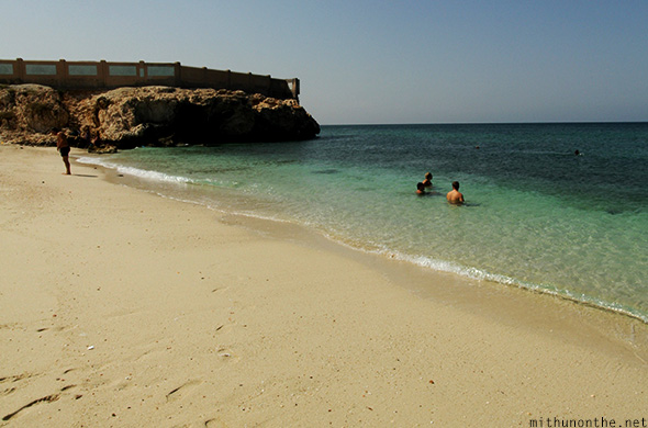 Qurum beach Muscat Oman