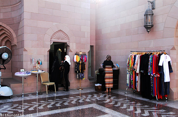 Ladies robes Grand Mosque Muscat