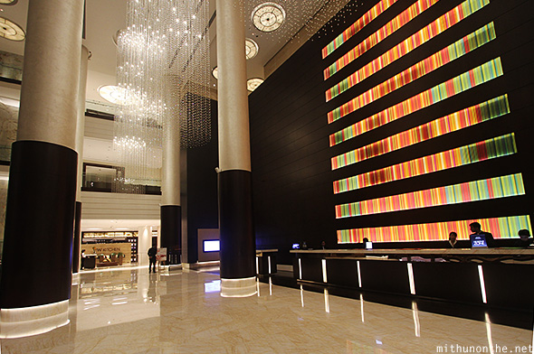 JW Marriott hotel lobby Bengaluru